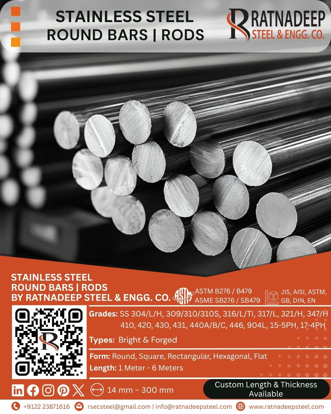 STAINLESS STEEL PIPES & FITTINGS