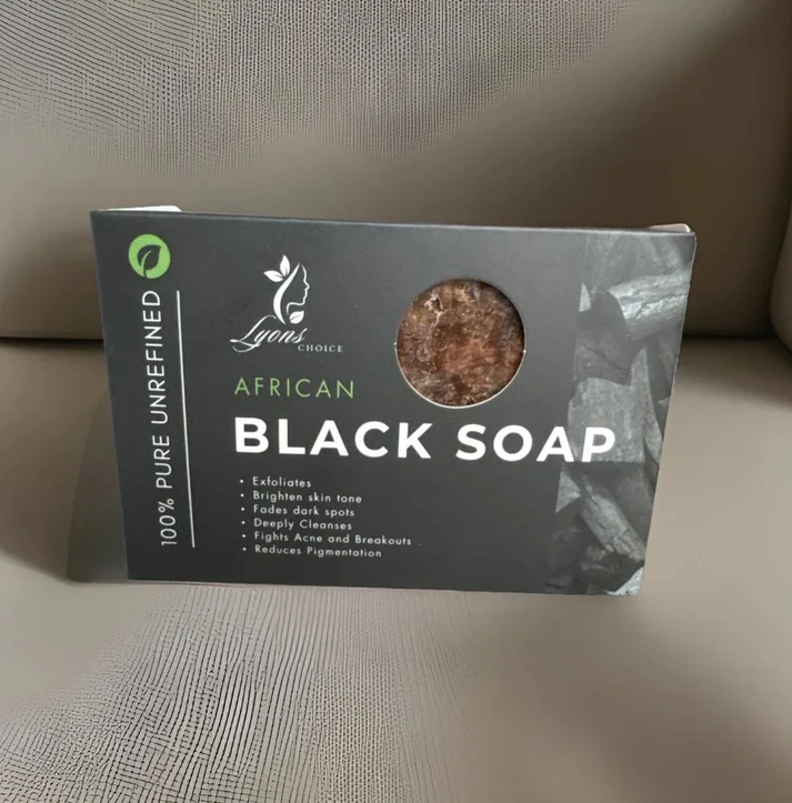 African Black Soap - Gentle Cleansing and Skin Restoration